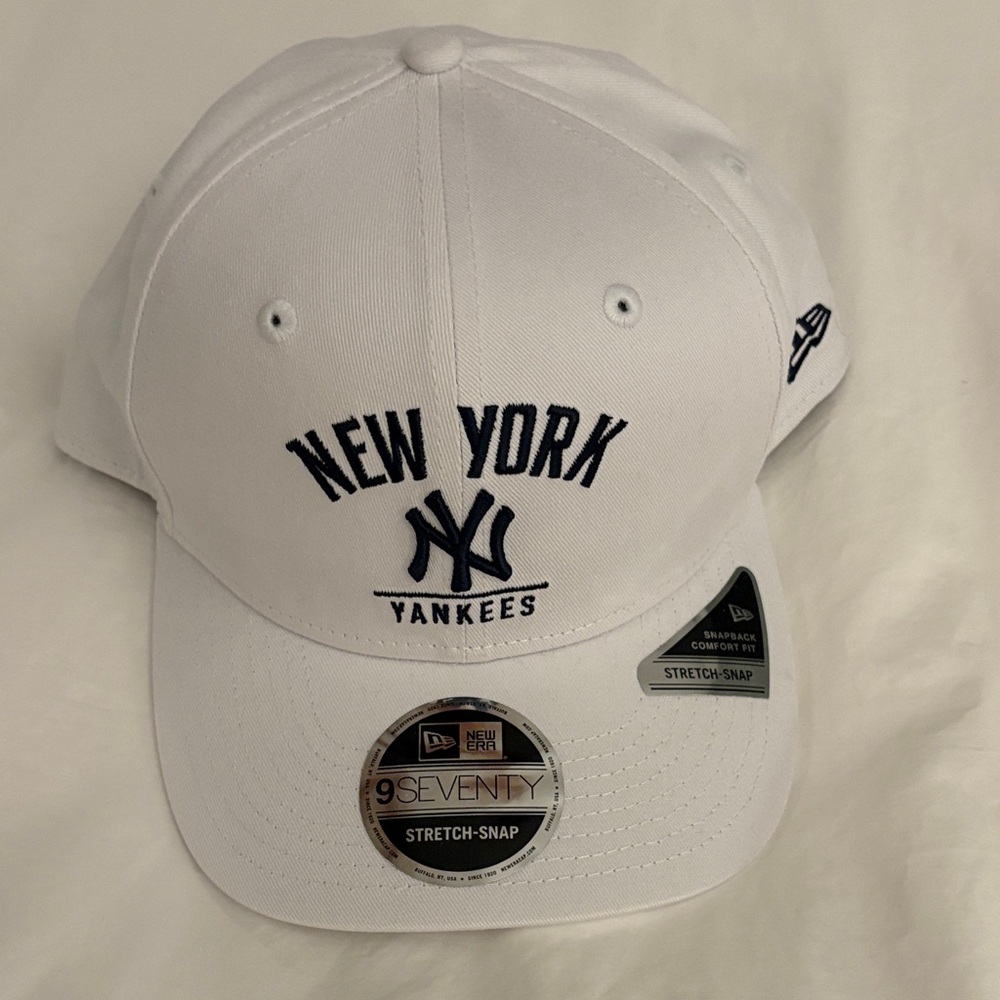 New Era White New York Yankees Cap
